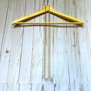 19” Long Gold Necklace